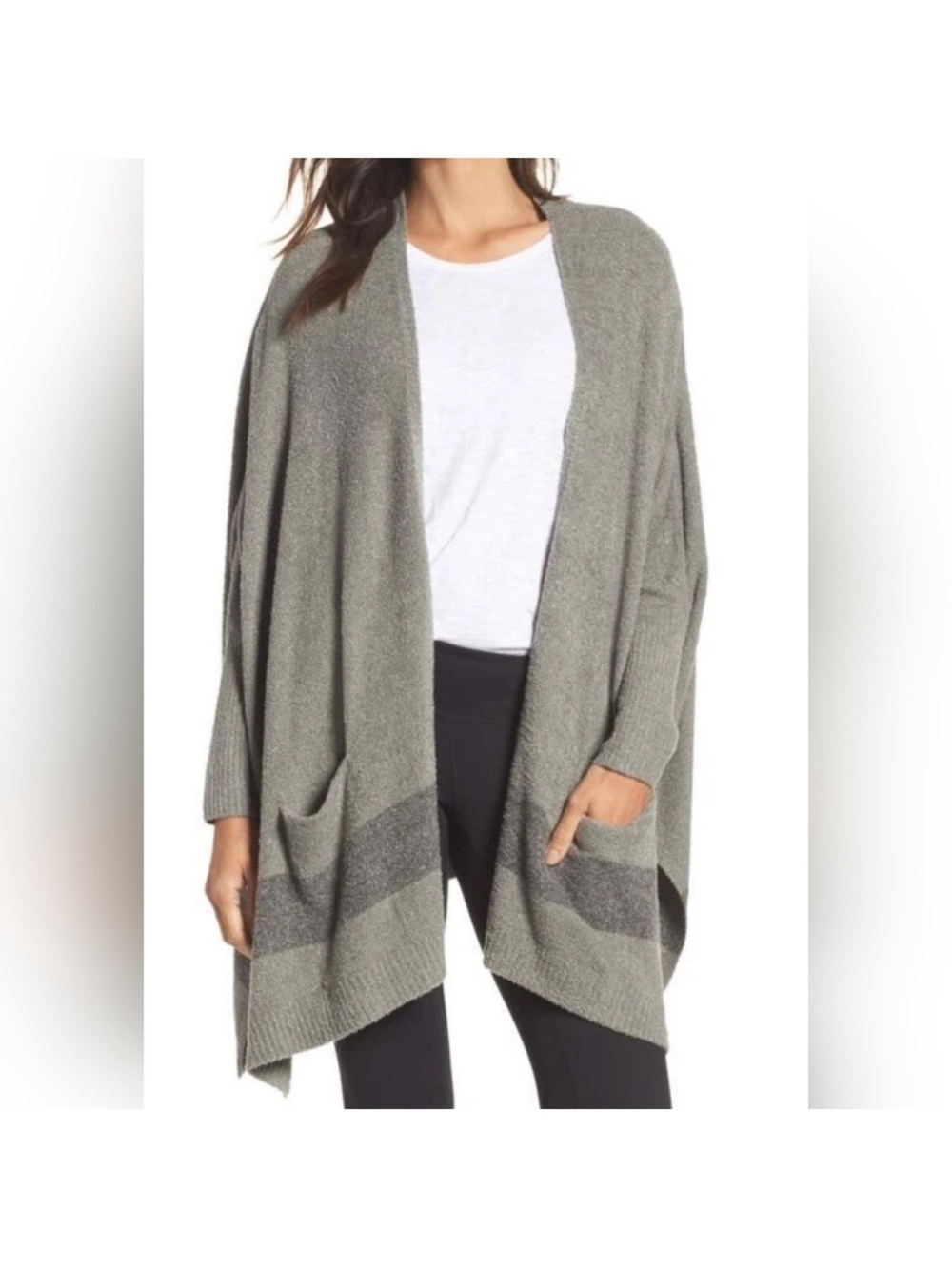 Barefoot Dream CozyChic Cliffside Dolman Sleeve Open Cardigan